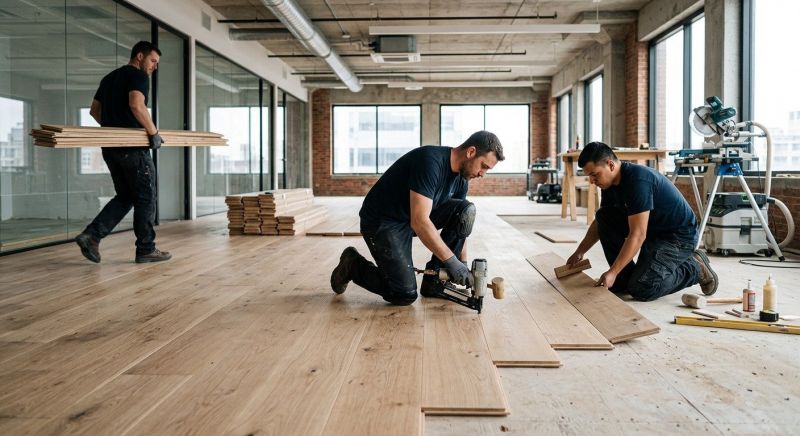 Commercial Hardwood Service in Powell, OH
