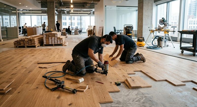 Commercial Hardwood Service in Sunbury, OH
