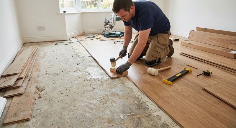 Laminate Floor Replacement in Carroll, OH