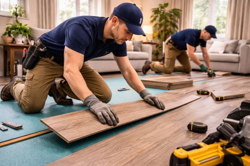 Laminate Floor Replacement in Centerburg, OH