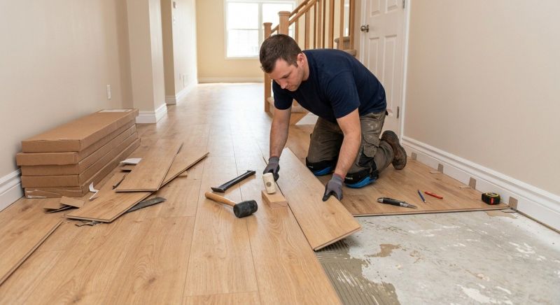 Laminate Floor Replacement in Heath, OH