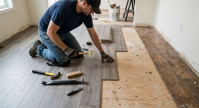 Laminate Floor Replacement in Newark, OH