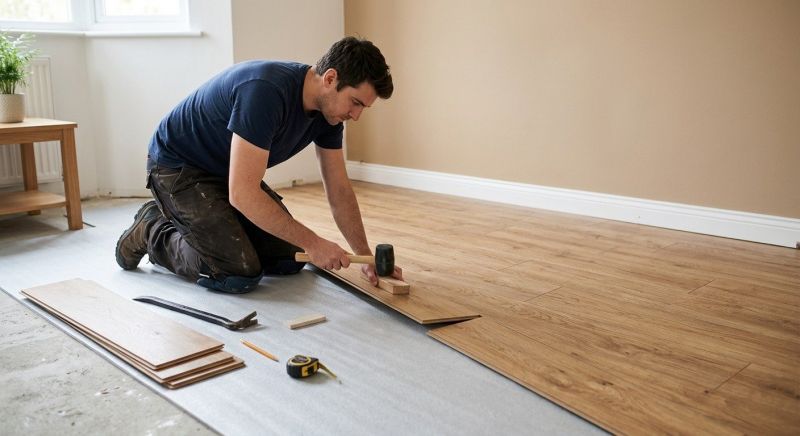 Laminate Floor Replacement in Pickerington, OH