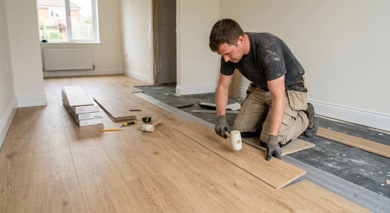 Linoleum Floor Installation in Powell, OH