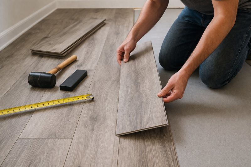 Luxury Vinyl Tile Installation in Ashville, OH