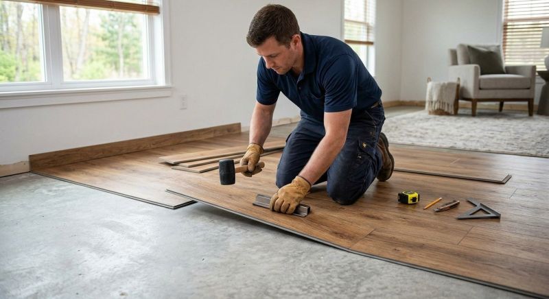 Luxury Vinyl Tile Installation in Granville, OH