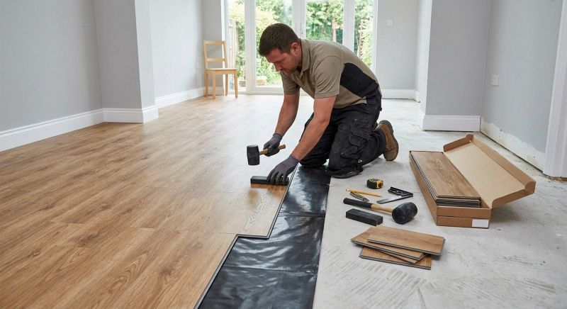 Luxury Vinyl Tile Installation in Hilliard, OH