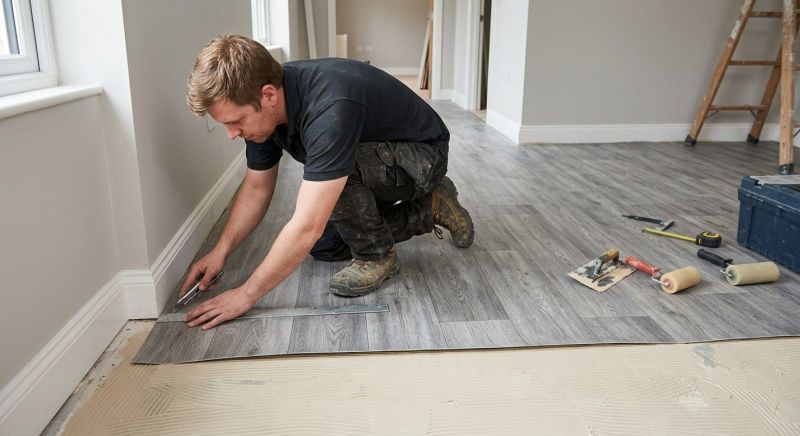 Sheet Flooring Installation in Powell, OH