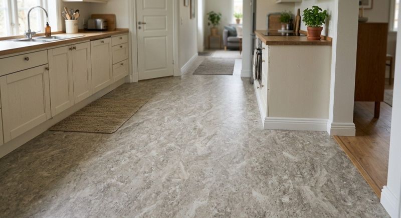 Sheet Linoleum Installation in Powell, OH