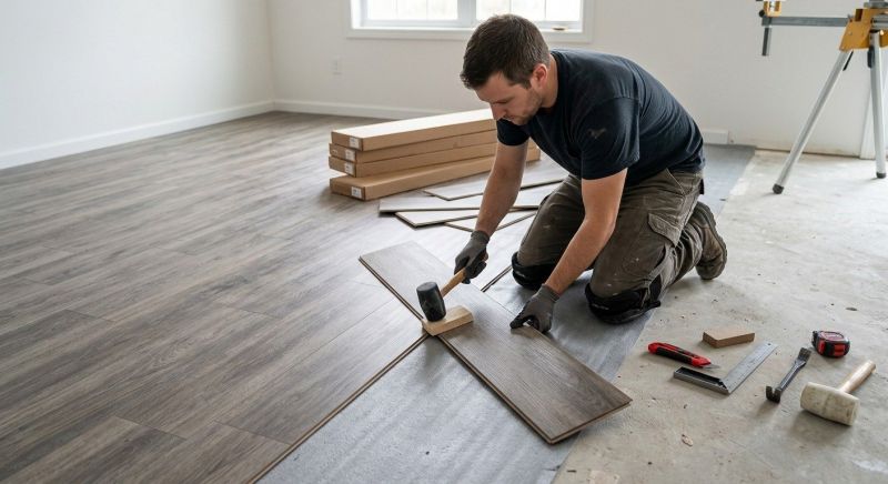 Vinyl Flooring Installation in Glenford, OH
