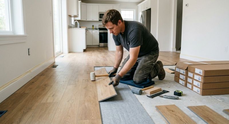 Vinyl Flooring Installation in Reynoldsburg, OH