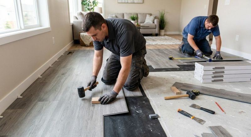 Vinyl Flooring Installation in Sparta, OH