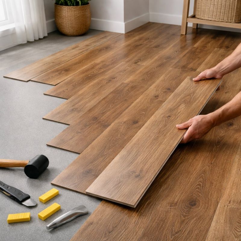Vinyl Plank Floor Installation in Pataskala, OH